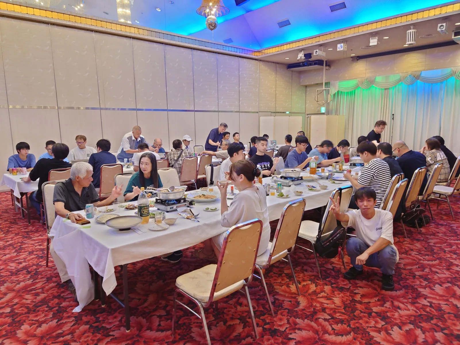 納涼会の様子