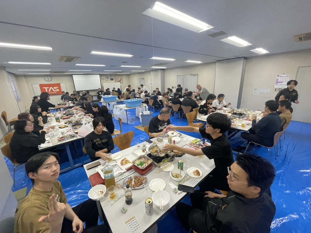 会食の様子